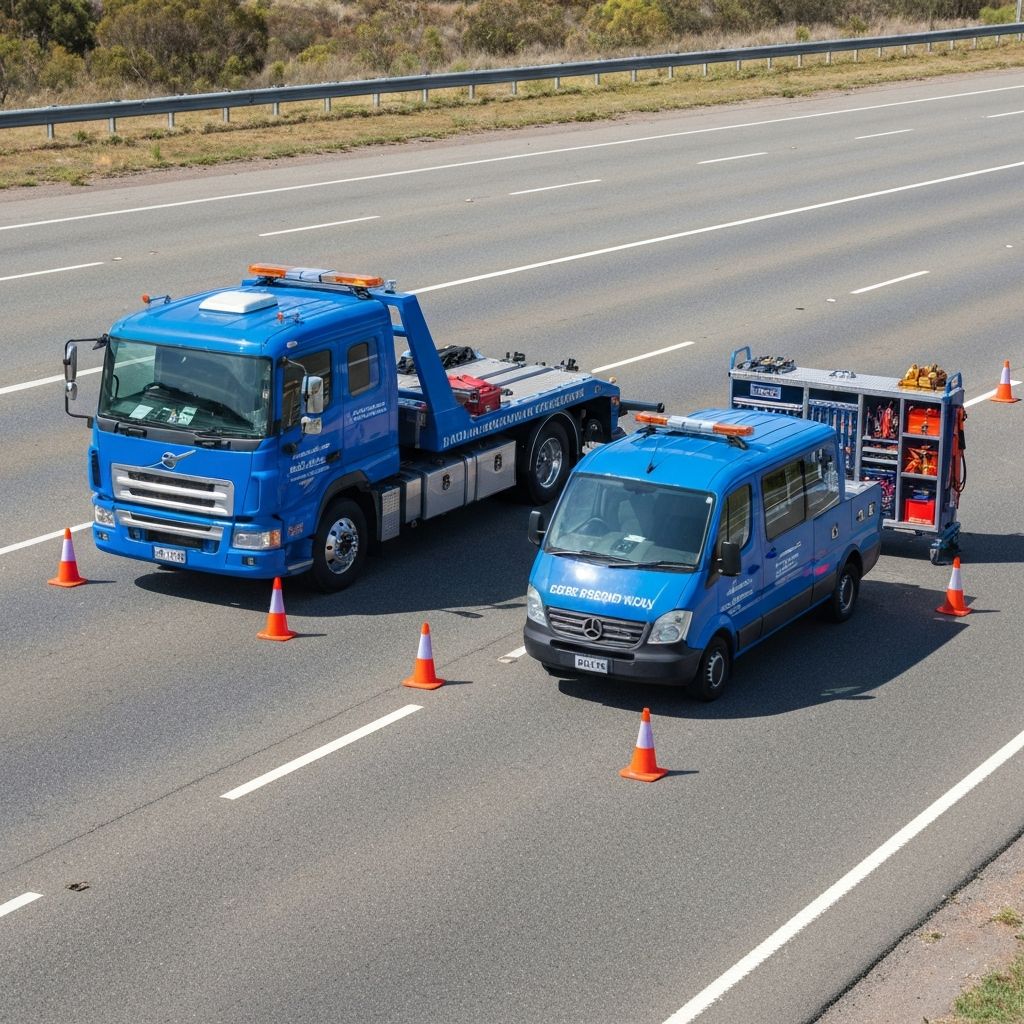 Nals Roadside Assist service vehicles equipped and ready to help